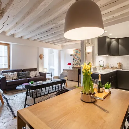 Lejlighed Charmant Appartement, Ile St Louis, 4th Ard, Calme Et Central Paris