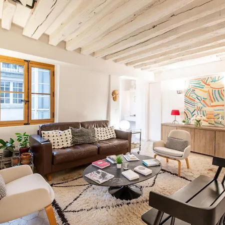 Charmant Appartement, Ile St Louis, 4th Ard, Calme Et Central * Paris
