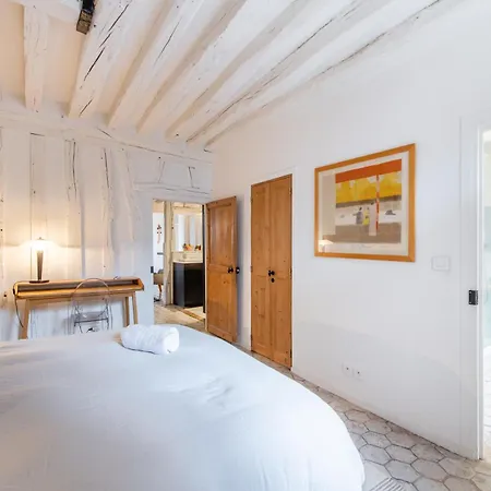 Charmant Appartement, Ile St Louis, 4th Ard, Calme Et Central Lejlighed *